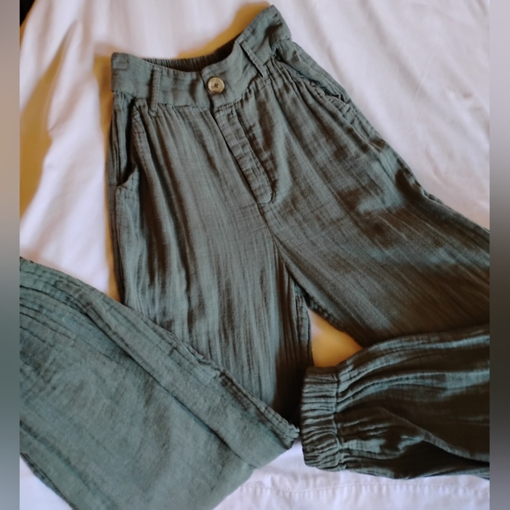 Fall Linen Pants Size S